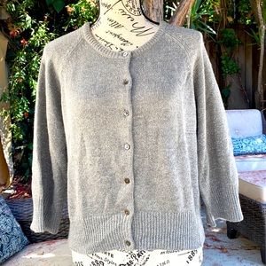 NWOT Sundance angora,silk, metallic thread sweater